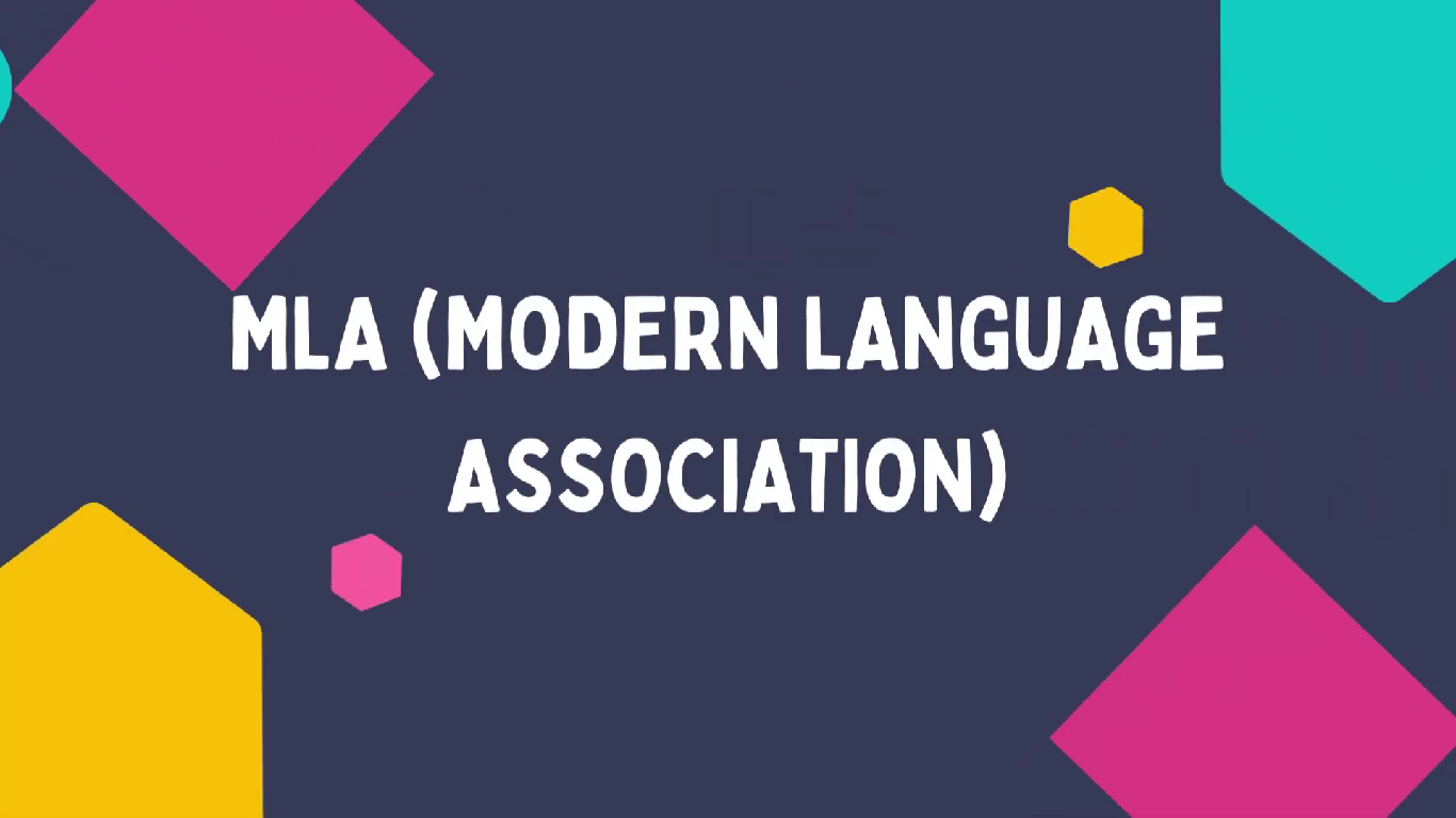 MLA (Modern Language Association)